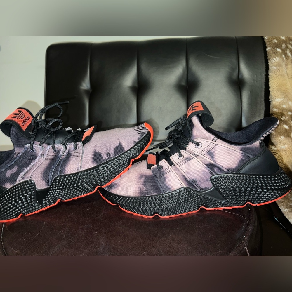 adidas Prophere Bleached Black Solar Red size 10 - Picture 11 of 13